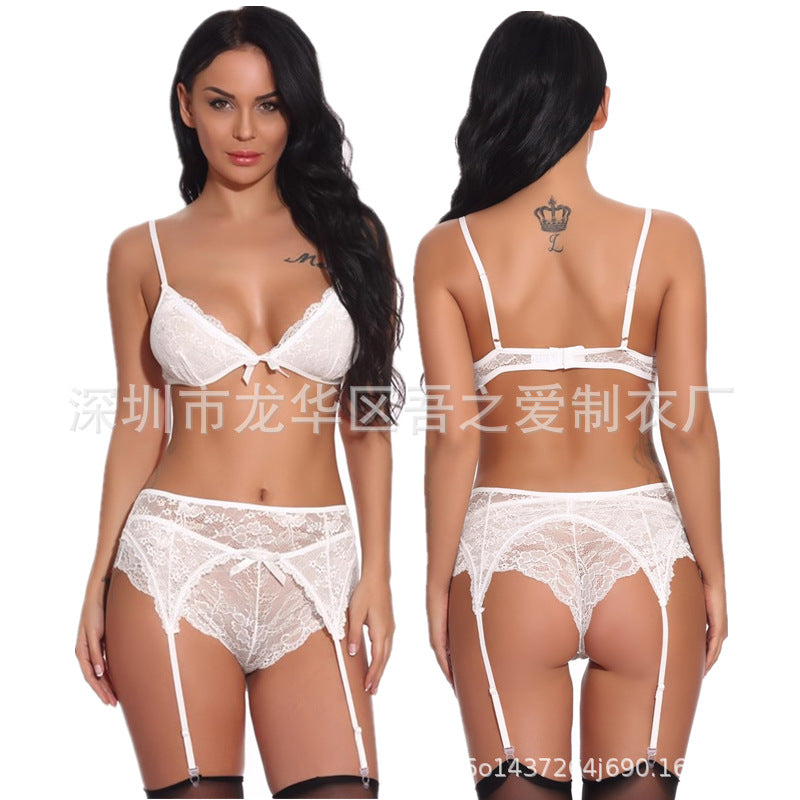 Sexy Lingerie Manufacturer Foreign Trade AliExpress Source Sexy Nightclub Women's Clothing Sexy lingerie set allure