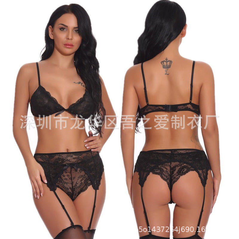 Sexy Lingerie Manufacturer Foreign Trade AliExpress Source Sexy Nightclub Women's Clothing Sexy lingerie set allure