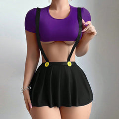 AliExpress Foreign Trade Hot-Selling Sexy Lingerie Set Role Play Passionate Temptation cos Uniform Amazon
