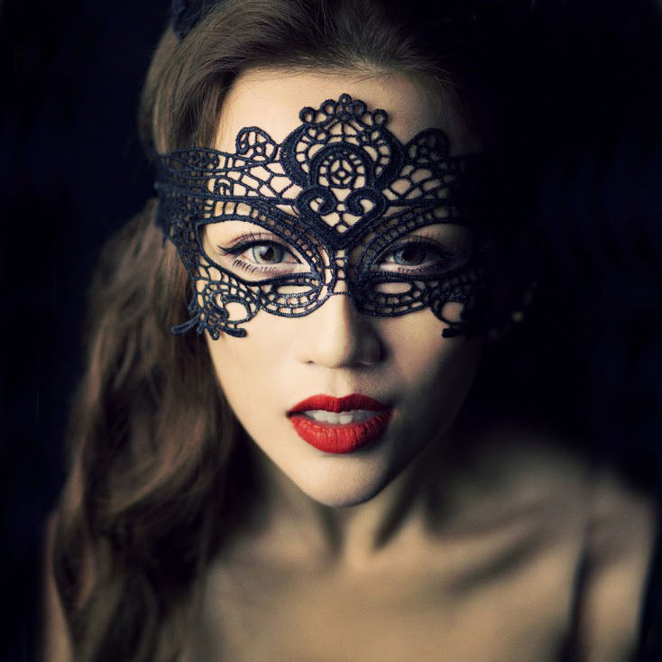 Lace Eye Mask Lingerie Accessory | Sexy & Tempting Bedroom Tease for Passion