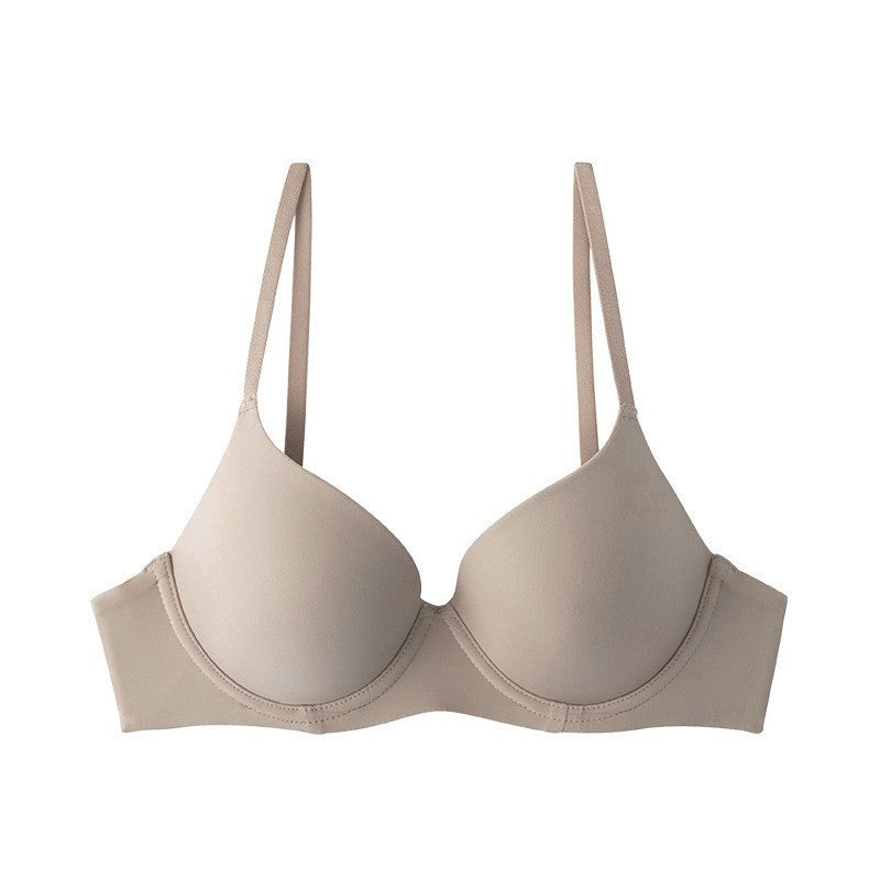 Sexy Seamless Smooth Bra Summer Small Chest Push-Up Anti-Sagging Adjustable Bra Large Chest Minimizer Plus Size Bra
