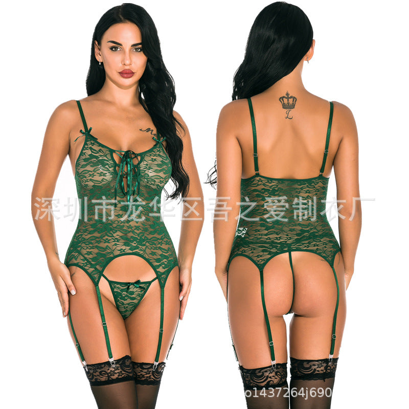 Sexy Lingerie Manufacturer Foreign Trade AliExpress Source Sexy Nightclub Women's Clothing Sexy lingerie set allure