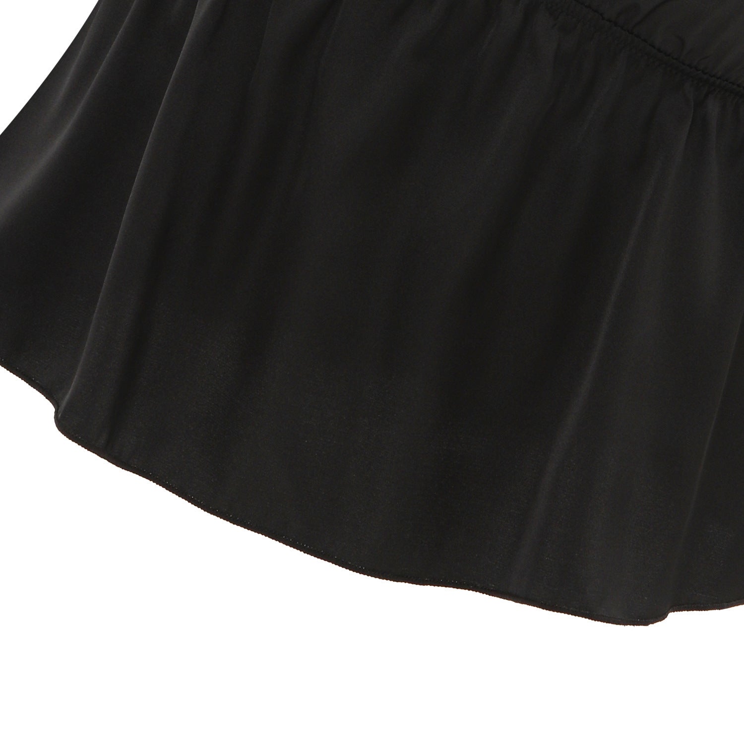 Foreign Trade Cross-Border Sexy Satin Nightdress Summer Thin Style V Comfortable Lace Pajama Set with Camisole and Shorts