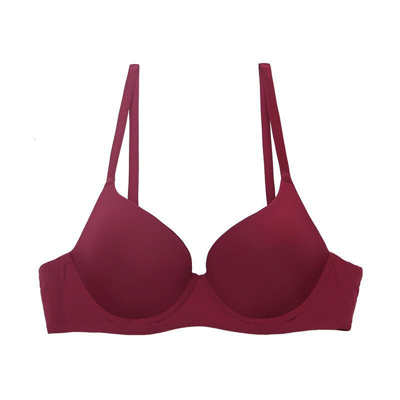 Sexy Seamless Smooth Bra Summer Small Chest Push-Up Anti-Sagging Adjustable Bra Large Chest Minimizer Plus Size Bra