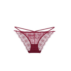 New European and American Style Sexy Thin Transparent Temptation Panties See-through Mesh Smooth Comfortable Triangle Underwear