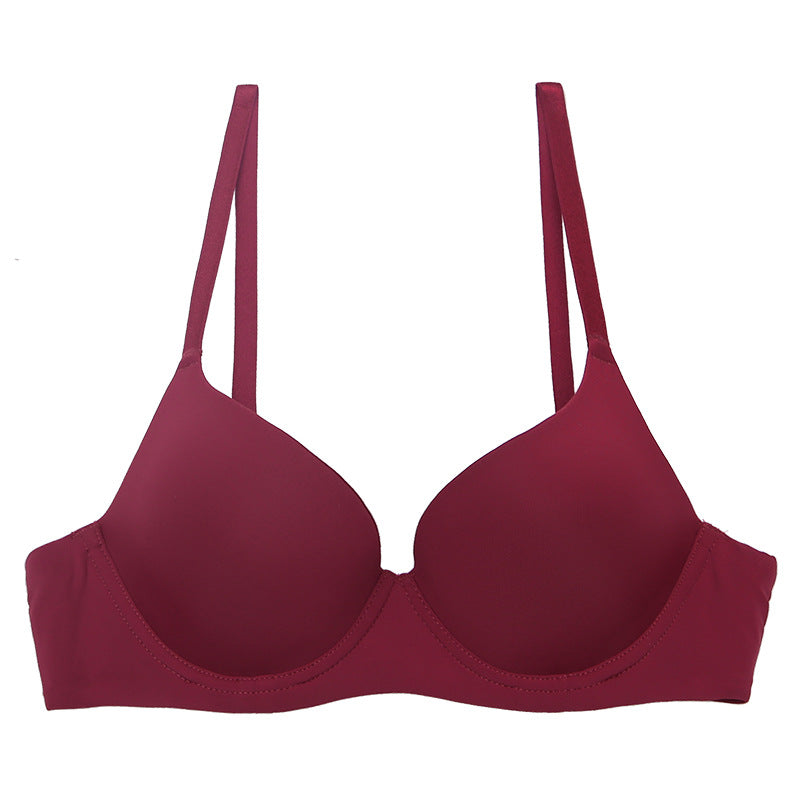 Sexy Seamless Smooth Bra Summer Small Chest Push-Up Anti-Sagging Adjustable Bra Large Chest Minimizer Plus Size Bra