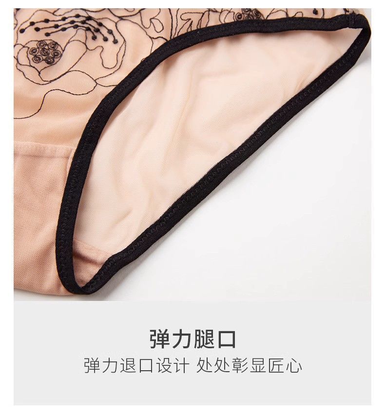 New French Style Sexy Lingerie for Women Lace Embroidery Ultra-thin Semi-transparent Hot Pure Desire Style Temptation Bra Set