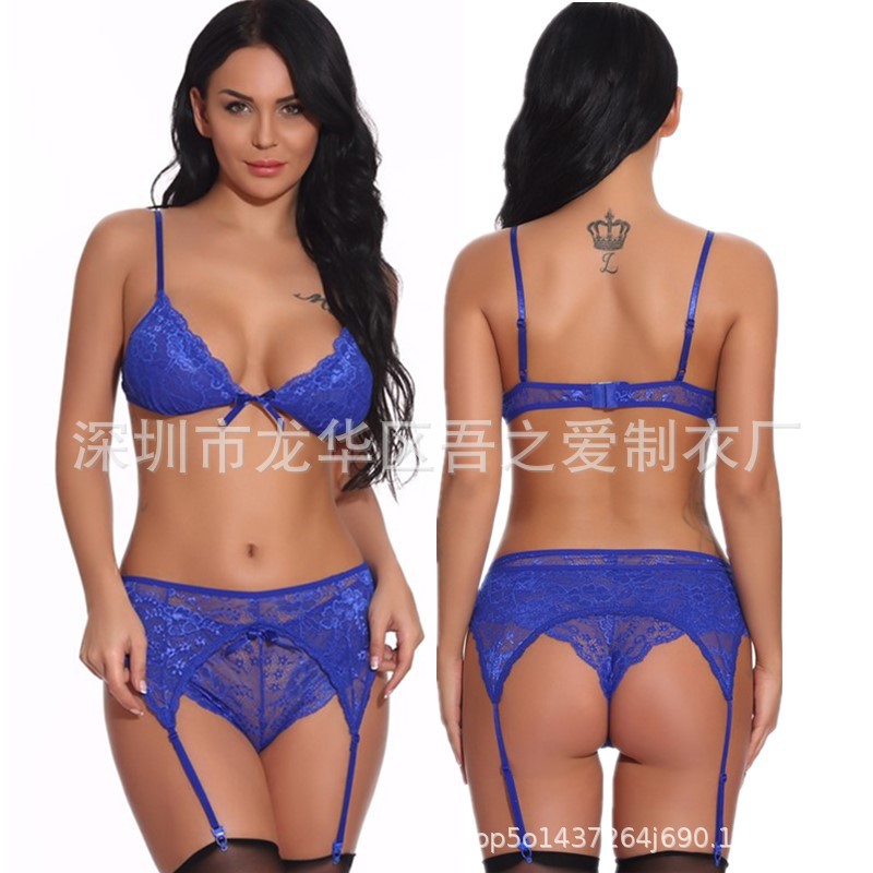 Sexy Lingerie Manufacturer Foreign Trade AliExpress Source Sexy Nightclub Women's Clothing Sexy lingerie set allure