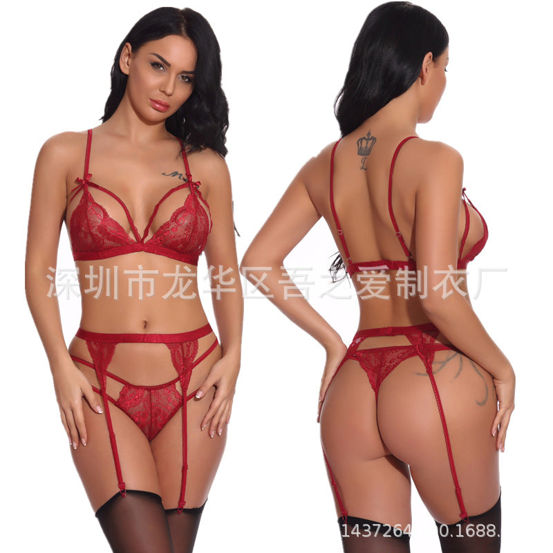 Sexy Lingerie Manufacturer Foreign Trade AliExpress Source Sexy Nightclub Women's Clothing Sexy lingerie set allure