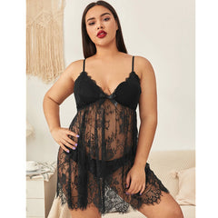 Plus Size Fat Lady Outfit plus size Amazon's new European and American fashionable and comfortable home pajamas set