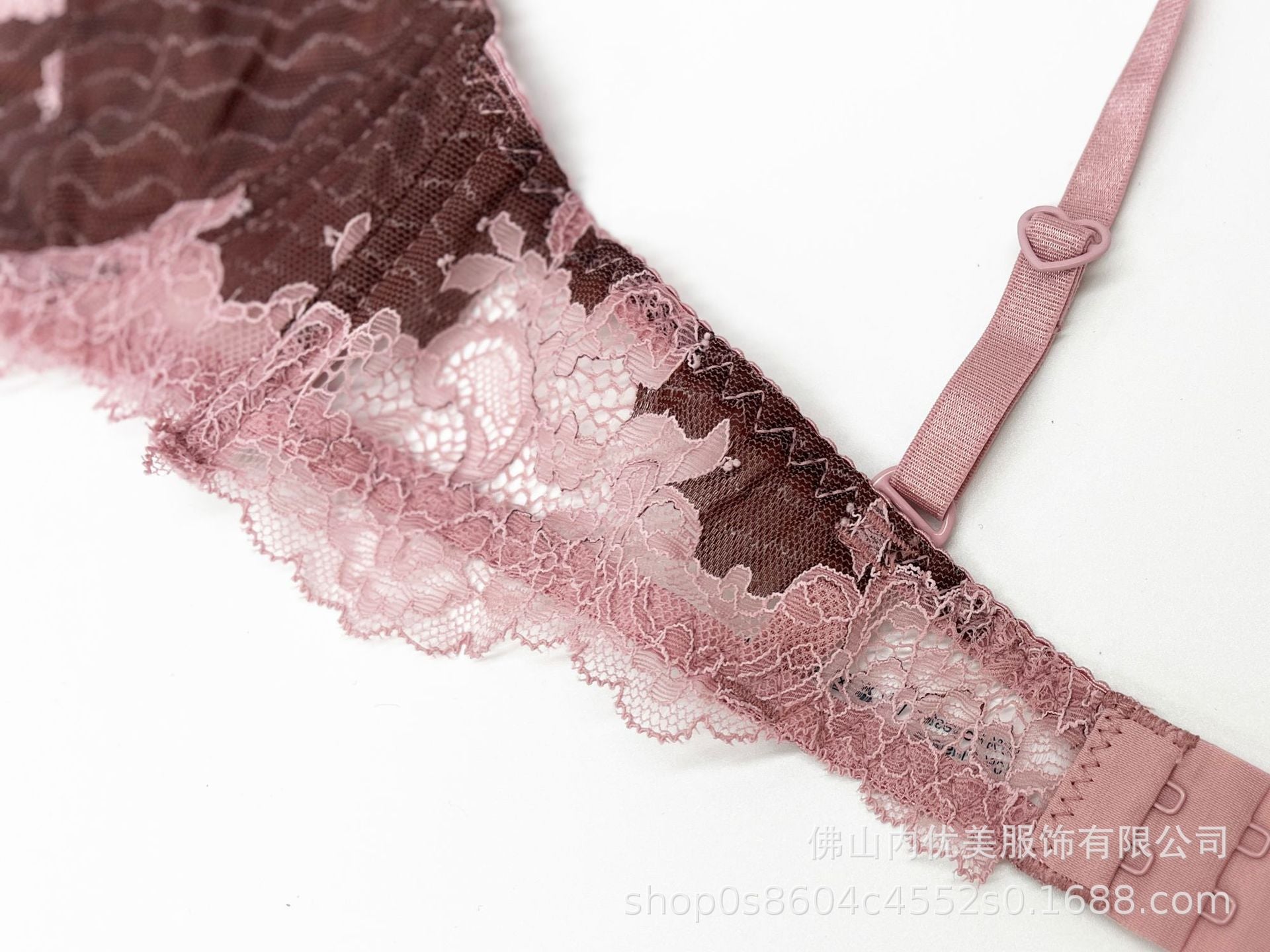 Amazon Foreign Trade Sexy Lingerie Women's Lace Ultra-thin See-through Large Bust Minimizer Push-up Sexy Set Wholesale