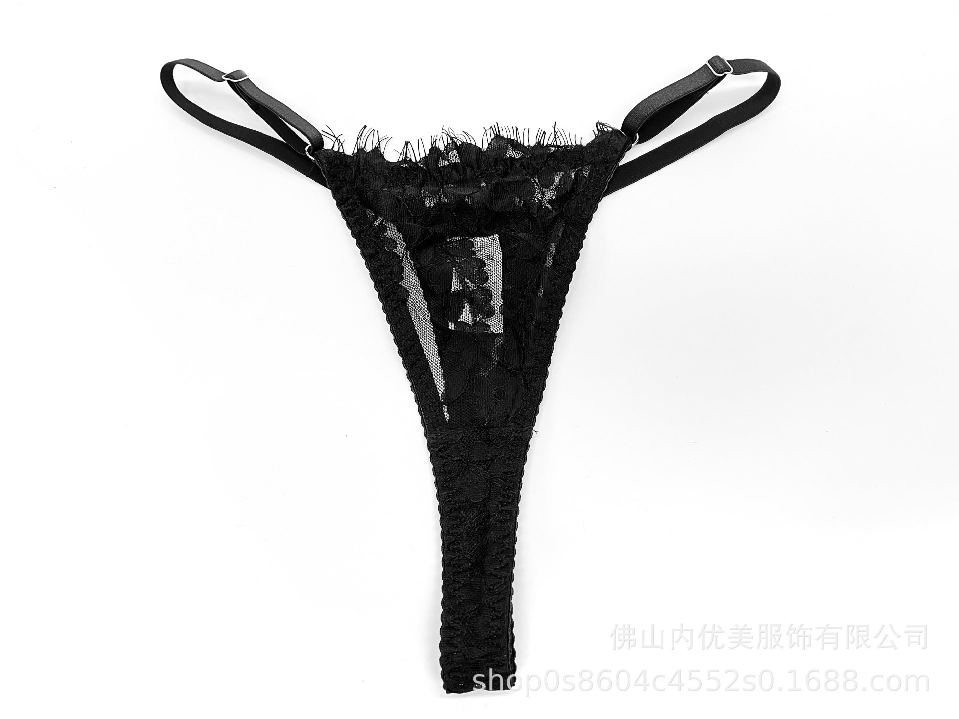 European and American Cross-Border Hot-Selling Sexy Lingerie Ultra-Thin See-Through Temptation Lace Lingerie Thong Five-Piece Set Wholesale