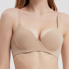 Sexy Seamless Smooth Bra Summer Small Chest Push-Up Anti-Sagging Adjustable Bra Large Chest Minimizer Plus Size Bra