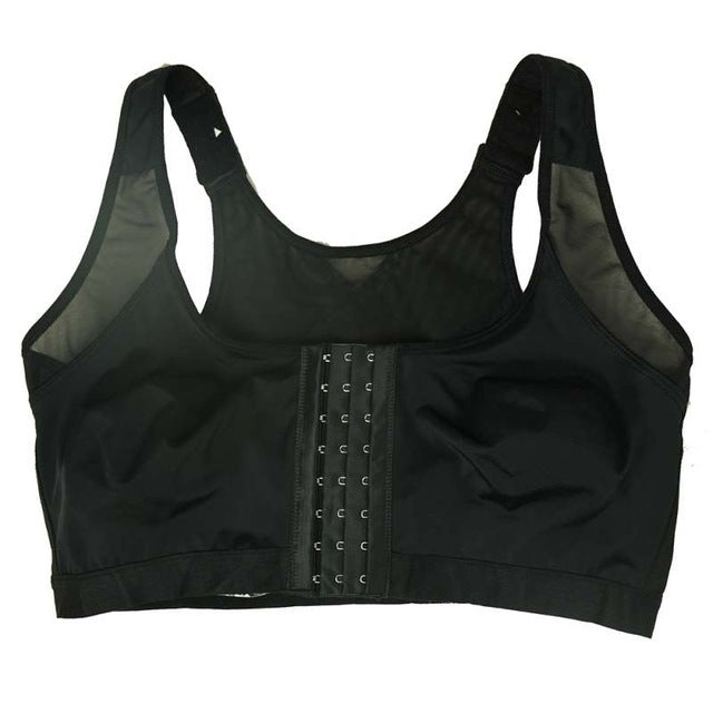 Cross-border European and American Front Buckle Sports Vest Wireless Adjustable Bra Running Yoga Sports Breathable Comfortable Underwear