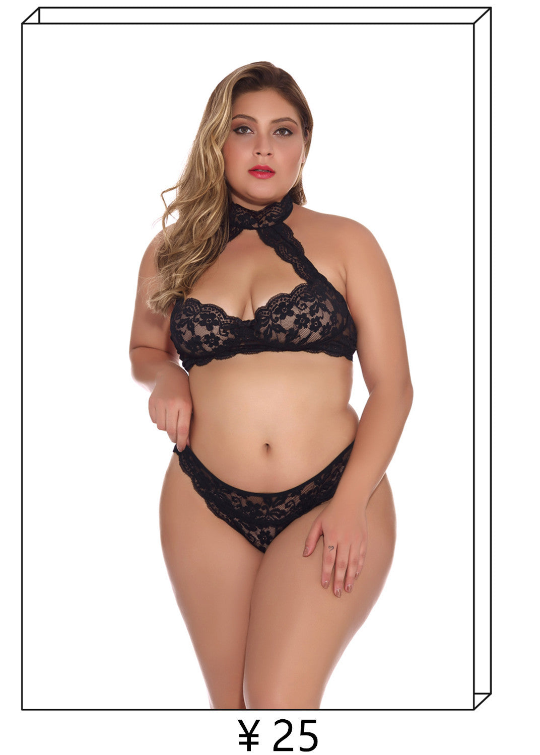 Plus Size Fat Lady Outfit plus size Amazon's new European and American fashionable and comfortable home pajamas set