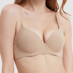 Sexy Seamless Smooth Bra Summer Small Chest Push-Up Anti-Sagging Adjustable Bra Large Chest Minimizer Plus Size Bra
