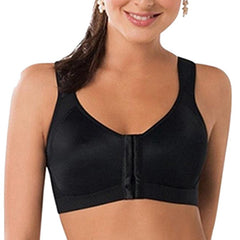 Cross-border European and American Front Buckle Sports Vest Wireless Adjustable Bra Running Yoga Sports Breathable Comfortable Underwear