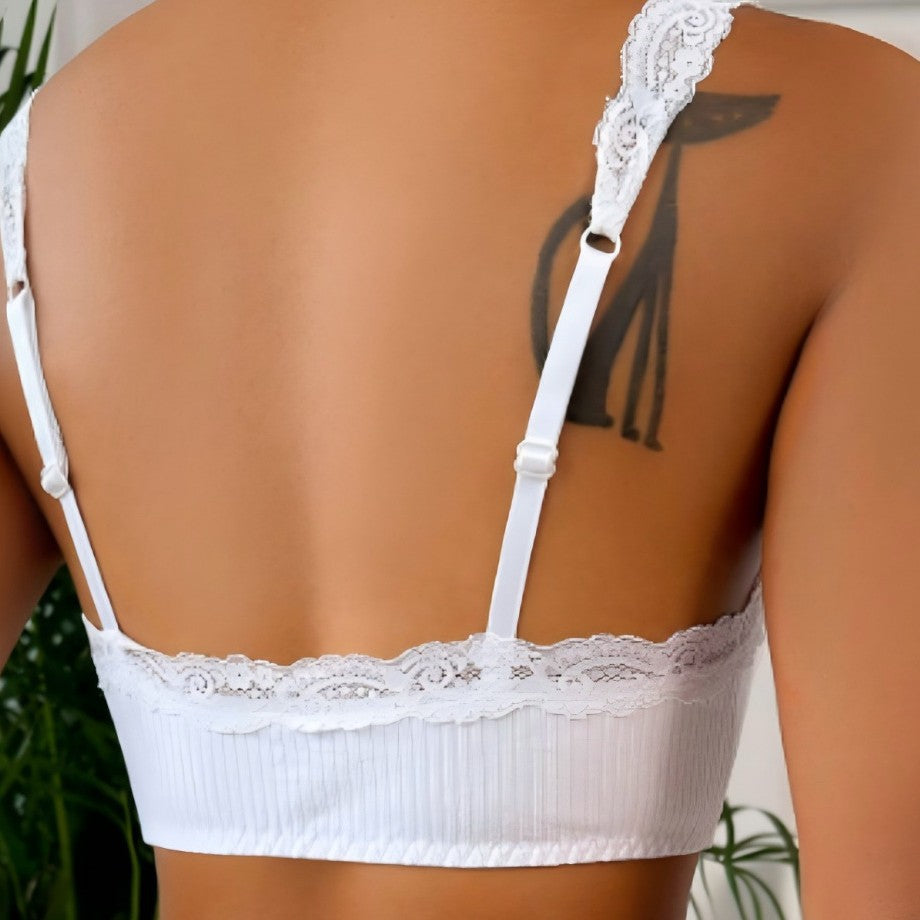 Hot-Selling Summer Wireless Large Bust Minimizer Beautiful Back Push-Up Comfortable Breathable Everyday Vest Single Bra